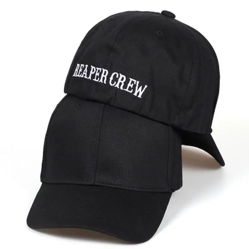 Reaper Crew Embroidered Baseball Cap – Unisex Hip Hop Hat