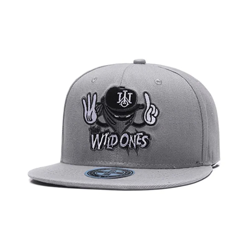Brand Embroidered Baseball Cap – Hip Hop Snapback