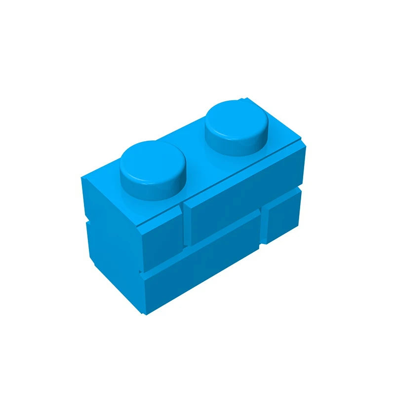 Brick 1x2 Single Compatible Children's DIY Educational Building Blocks Technical