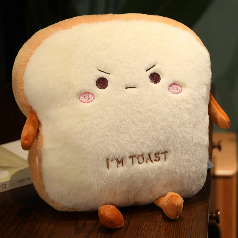 Bread Plush Toy – Cute Soft Pillow for Kids