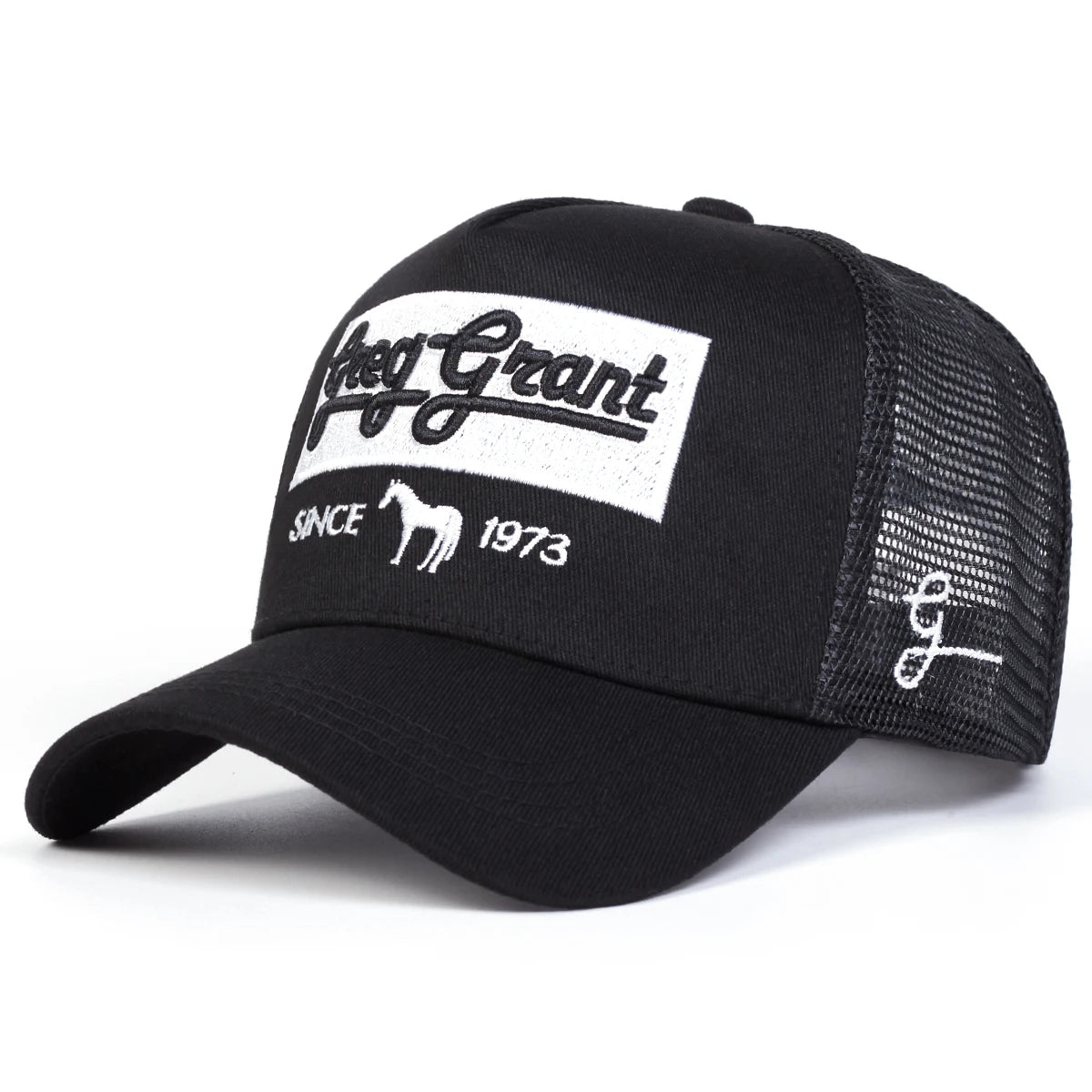 Unisex “Since 1973” Embroidered Mesh Baseball Cap – Adjustable Hat