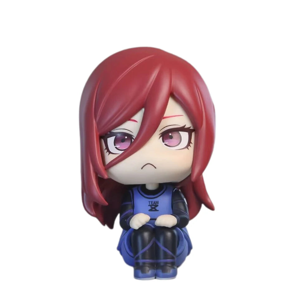 BLUE LOCK Action Anime Figure Q Version Figurine Collectible Model