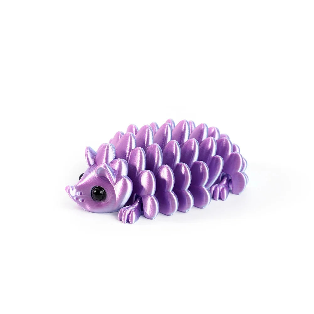 3D Printed Hedgehog Figurine - Versatile Indoor & Outdoor Home Desk Decor