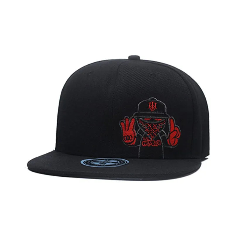 Brand Embroidered Baseball Cap – Hip Hop Snapback