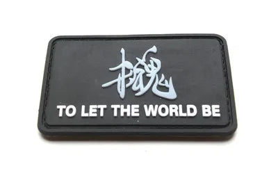 Metal Gear Solid MGS 5 Diamond Dogs Special Force Group Ghost Embroidered Patch