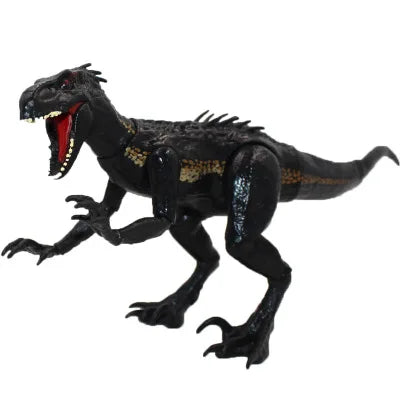 Realistic Indoraptor Figure – Adjustable Dinosaur Toy