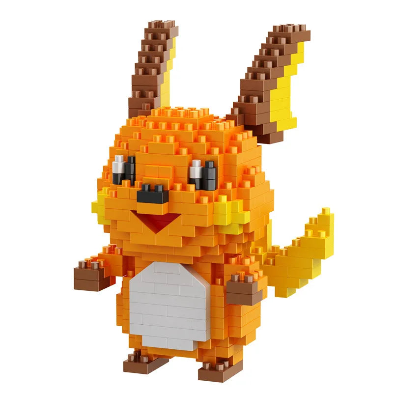 Pokémon New Small Particle Building Blocks Pikachu Small Animal Model Educational Toy