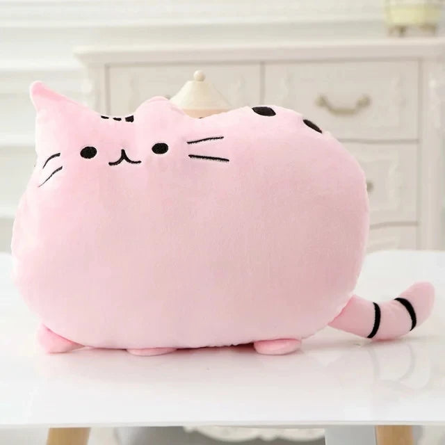 Cute Cat Plush Doll – Soft Stuffed Pillow Toy