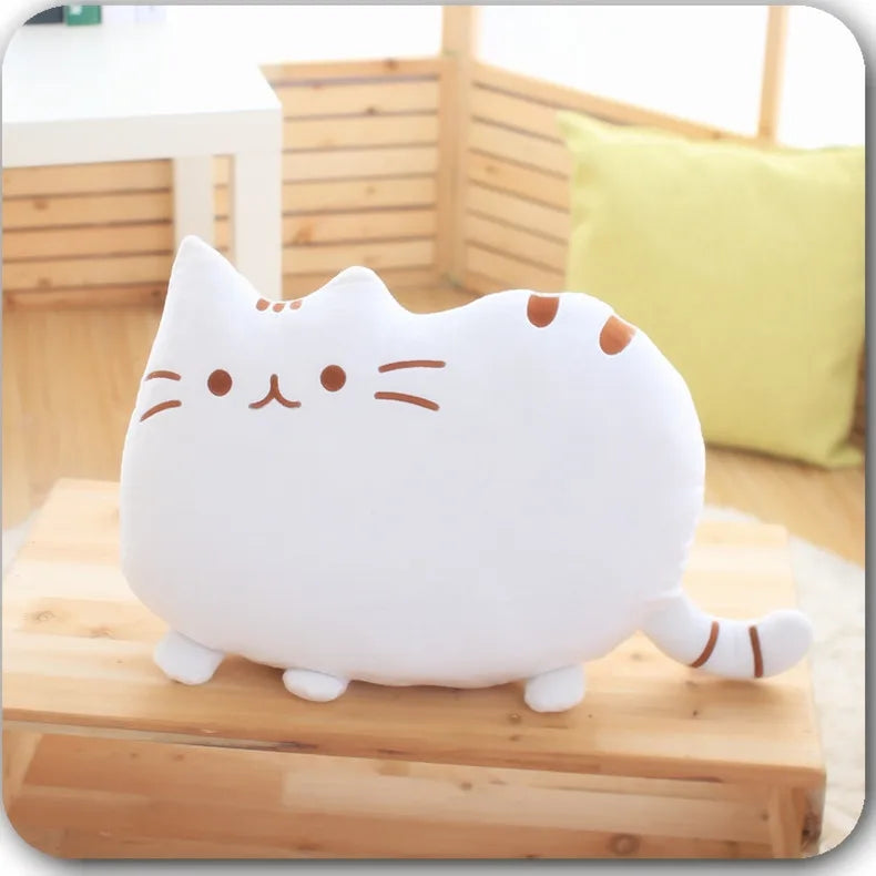 Cute Cat Plush Doll – Soft Stuffed Pillow Toy