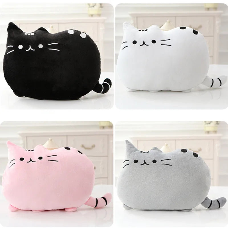 Cute Cat Plush Doll – Soft Stuffed Pillow Toy