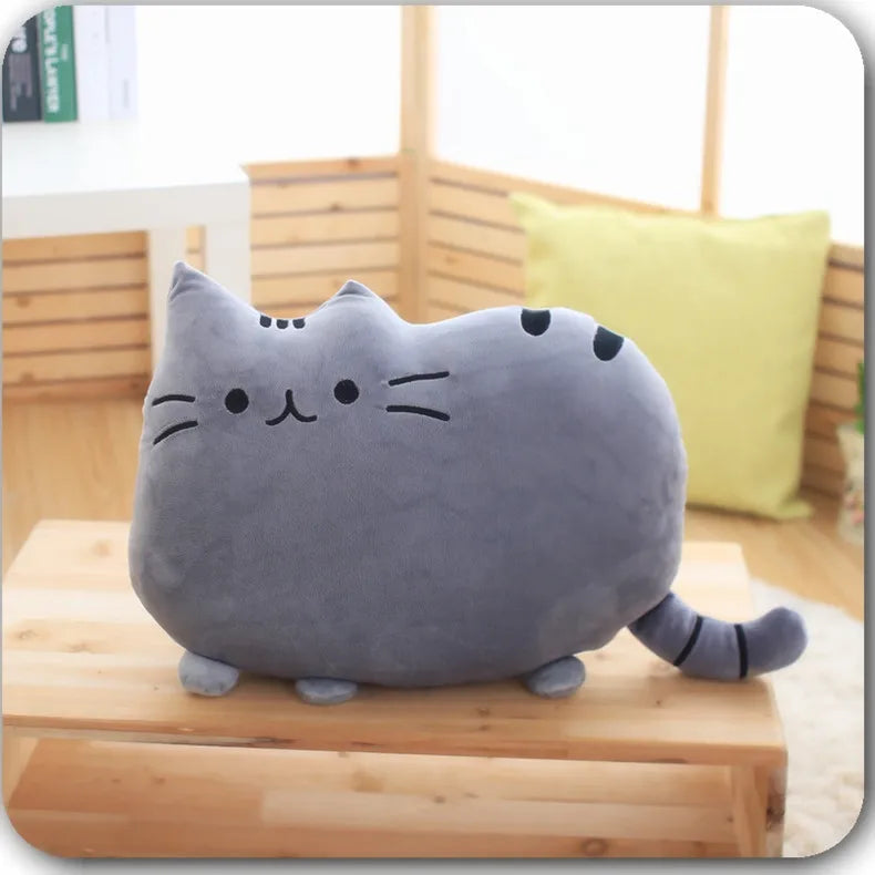 Cute Cat Plush Doll – Soft Stuffed Pillow Toy