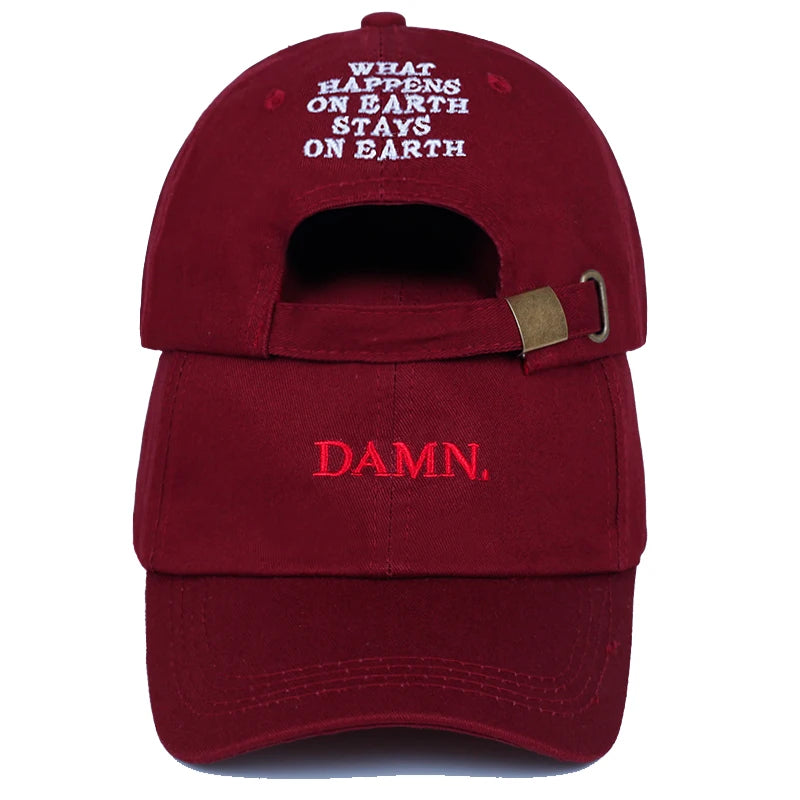 Unisex DAMN Dad Hat – Summer Streetwear Cap