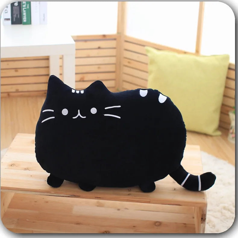 Cute Cat Plush Doll – Soft Stuffed Pillow Toy