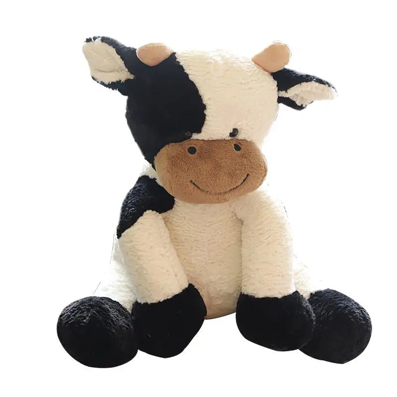 Kawaii Cow Plush Doll – Cute Room Decor Pillow