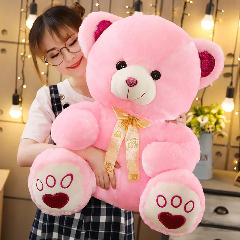 Cute Big Teddy Bear Plush Toy – Soft Stuffed Animal Gift