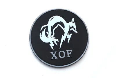 Metal Gear Solid MGS 5 Diamond Dogs Special Force Group Ghost Embroidered Patch