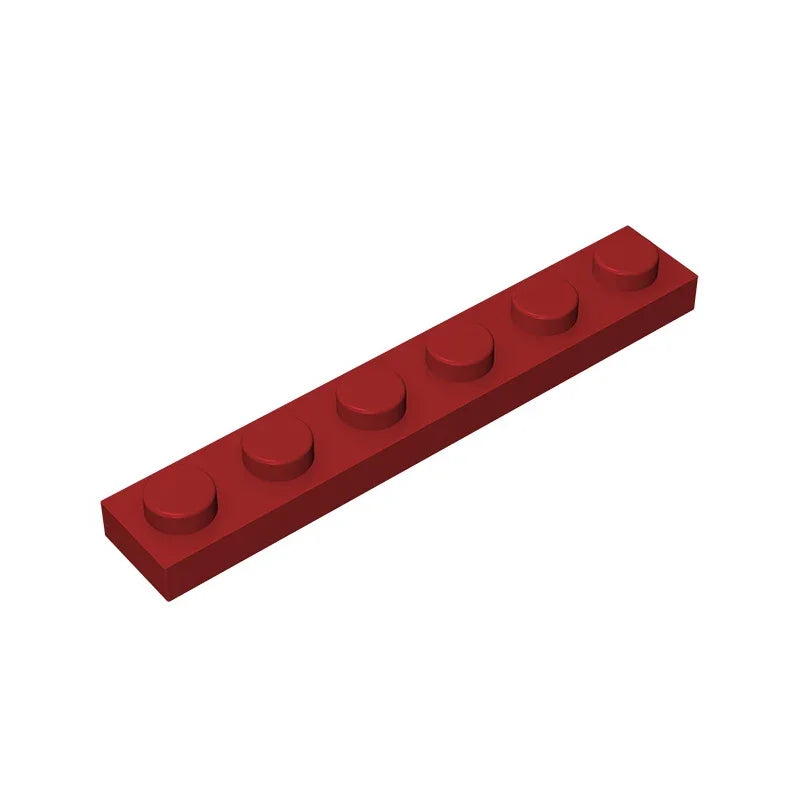 1 x 6 Compatible Children's DIY building block Particles Plate DIY