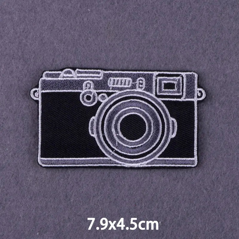 Warning Letters Embroidery Patches For Jeans Good Vibes Iron On Patch Thermoadhesive Patches For Clothes