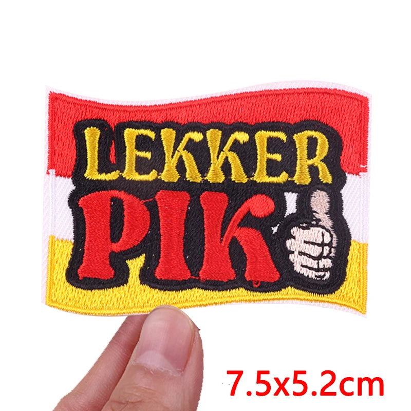 Netherland Embroidery Patches Netherland Carnival Patch Iron On Patches For Clothing