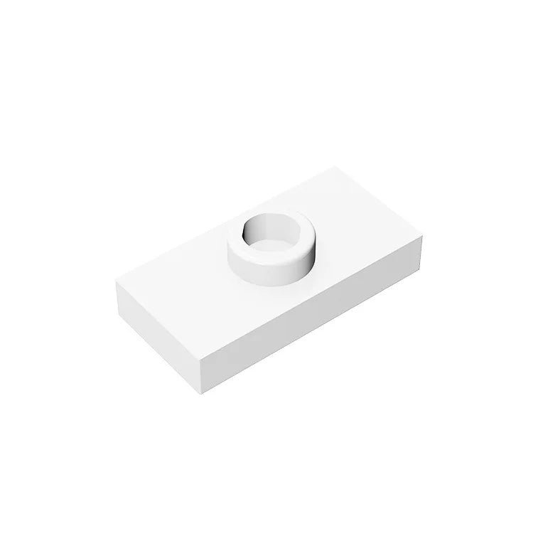1X2 W. 1 KNOB Compatible DIY Educational Building Blocks Technical