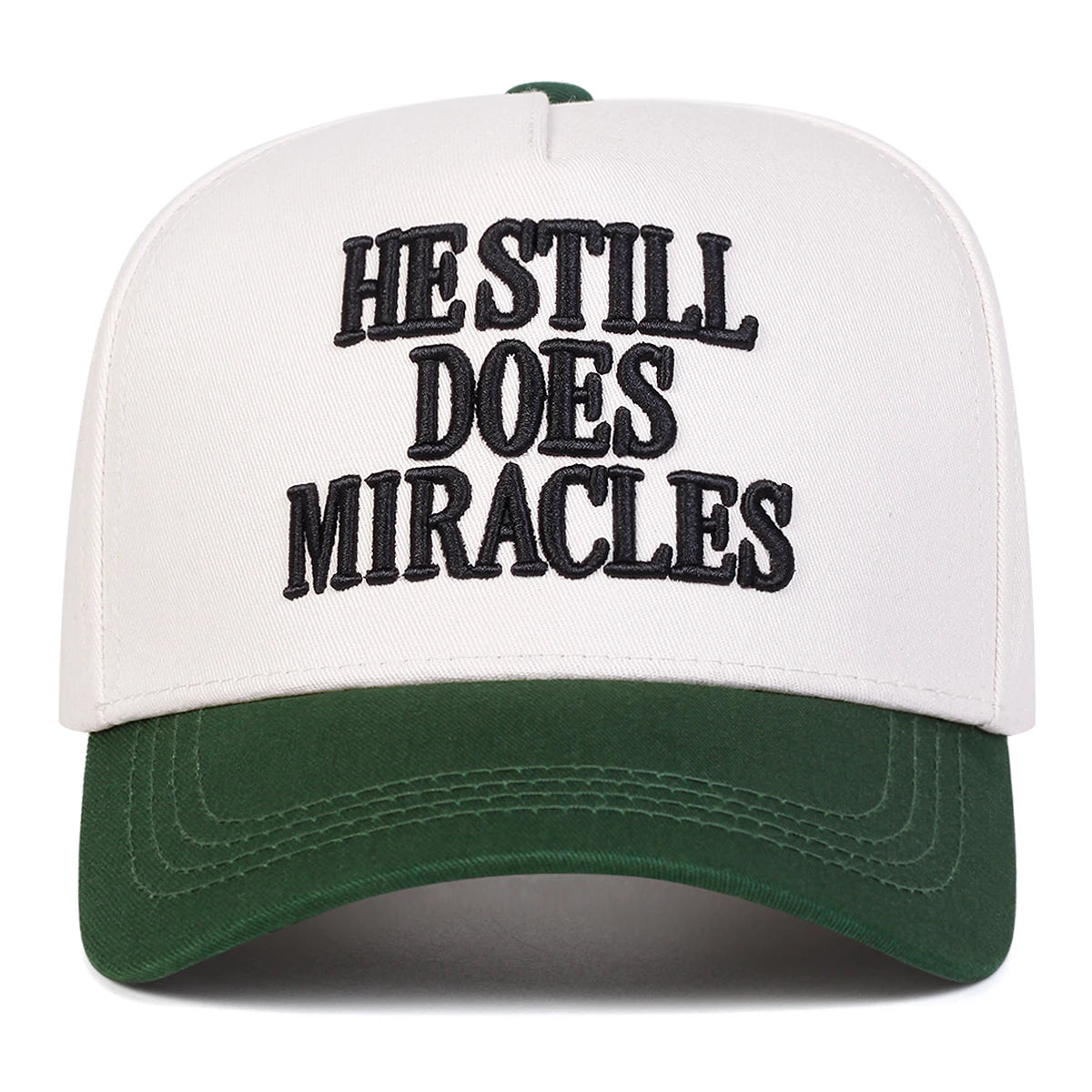 Unisex HESTILL DOES MIRACLES Embroidered Baseball Cap – Adjustable Hat