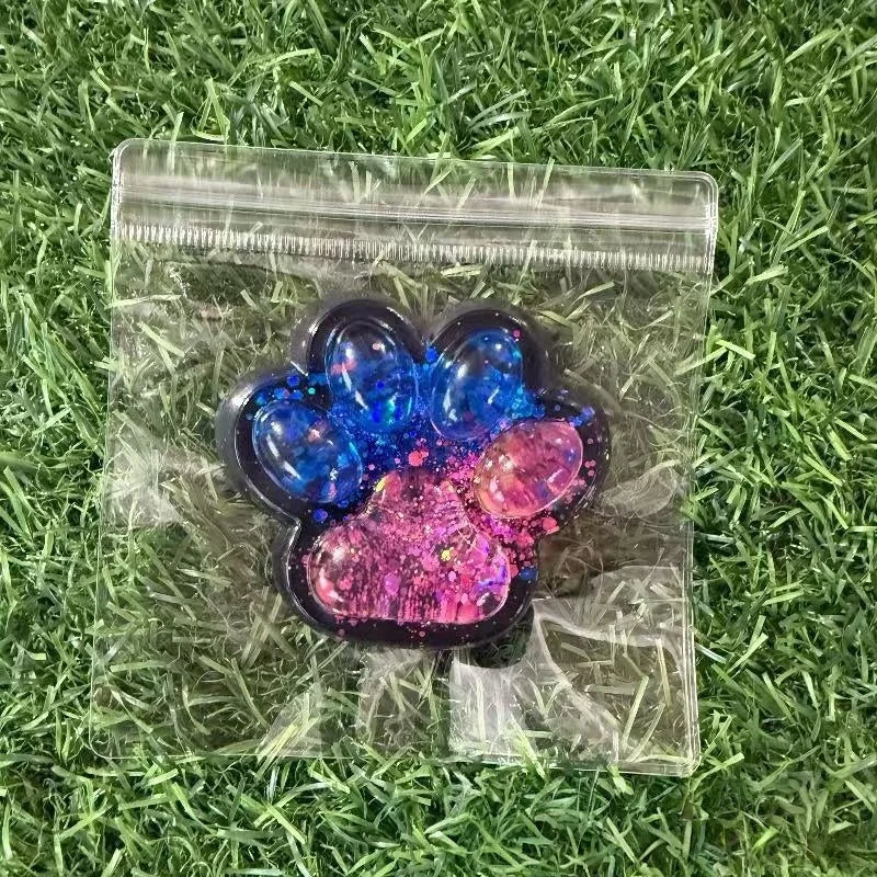 1pc Cute Cat Paw Squeeze Toy Soft Sticky Decompressing Stress Relief Slow Rebound