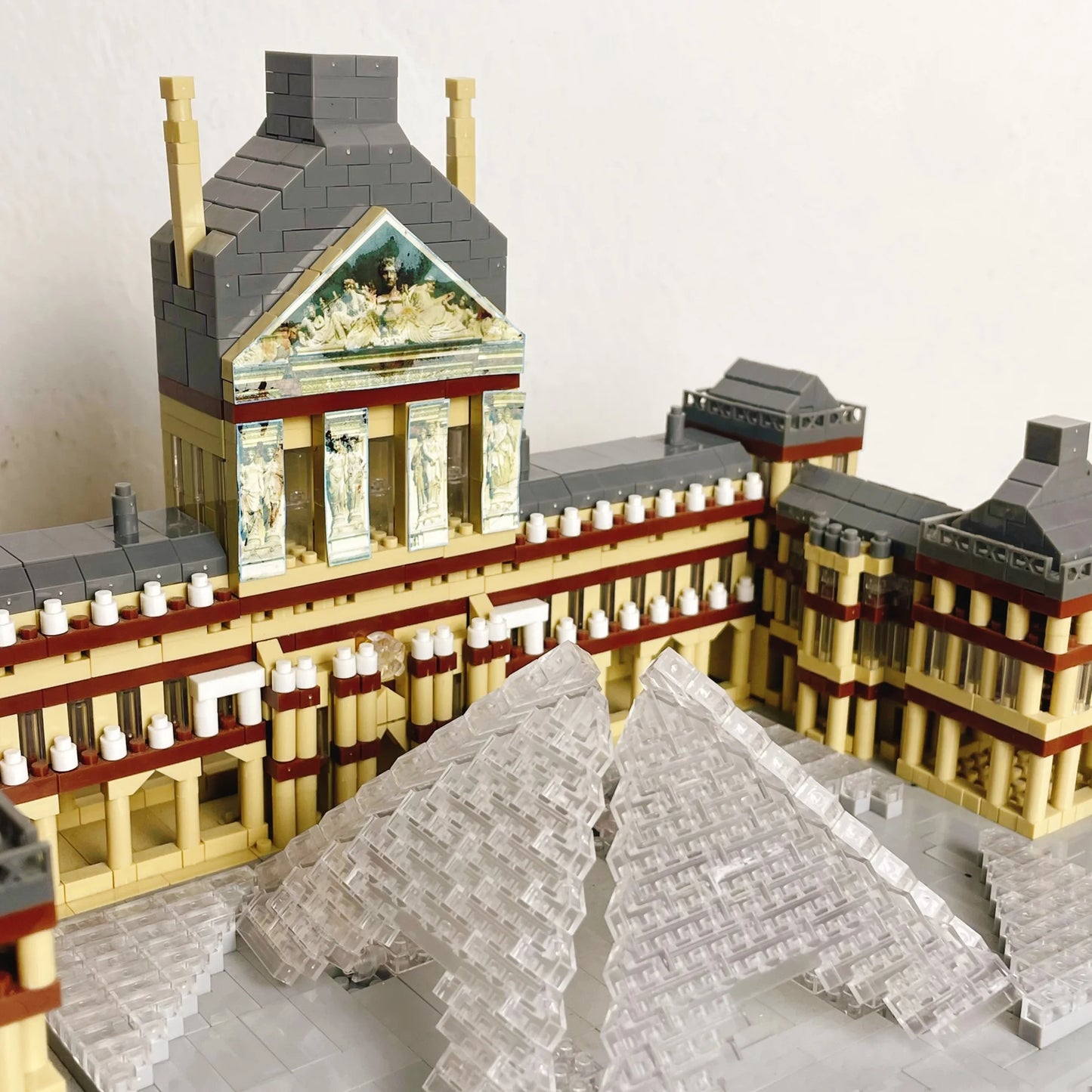 Louvre Micro Mini Building Blocks for Adult, Architecture Toys Set
