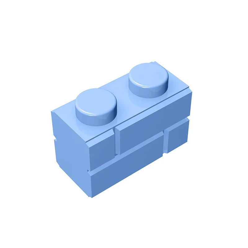 Brick 1x2 Single Compatible Children's DIY Educational Building Blocks Technical