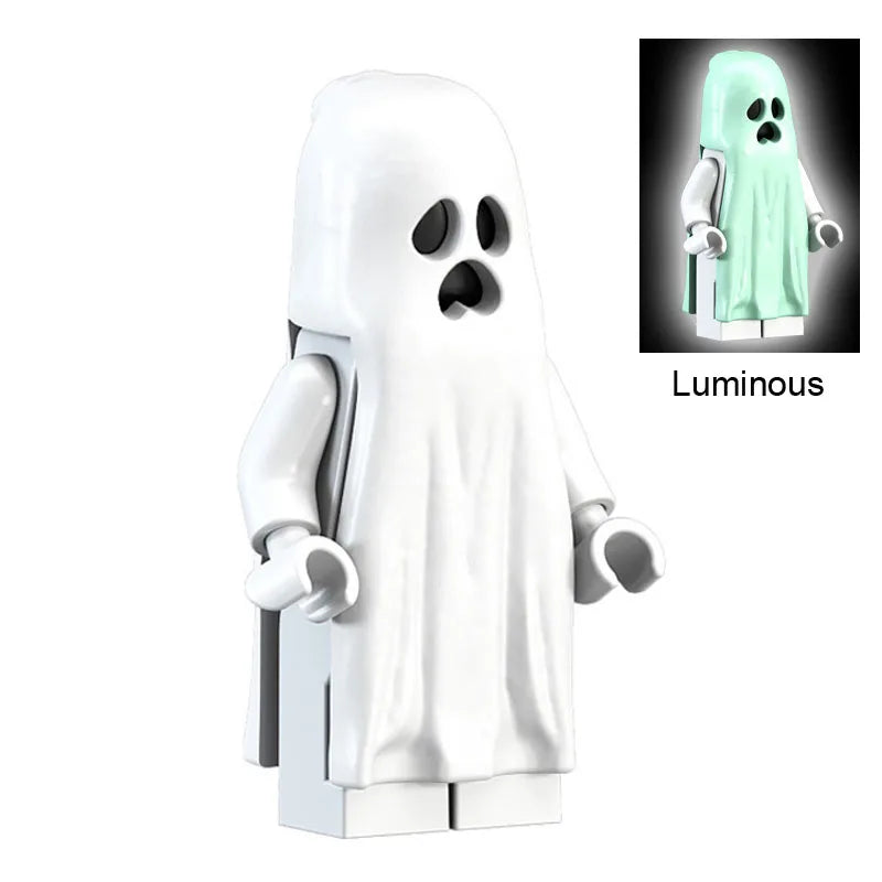 4Pcs/Set The Horrible Movie Dustin Mike Vecna Will Eleven Model Figure Blocks Construction Bricks Toys