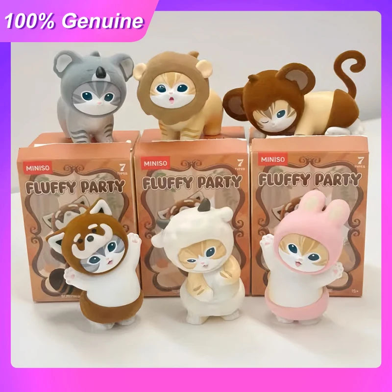 Mofusand FLUFFY PARTY Series Blind Box Figures