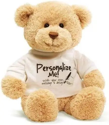 Teddy Bear DIY bear with white Blank Tshirt, 11"