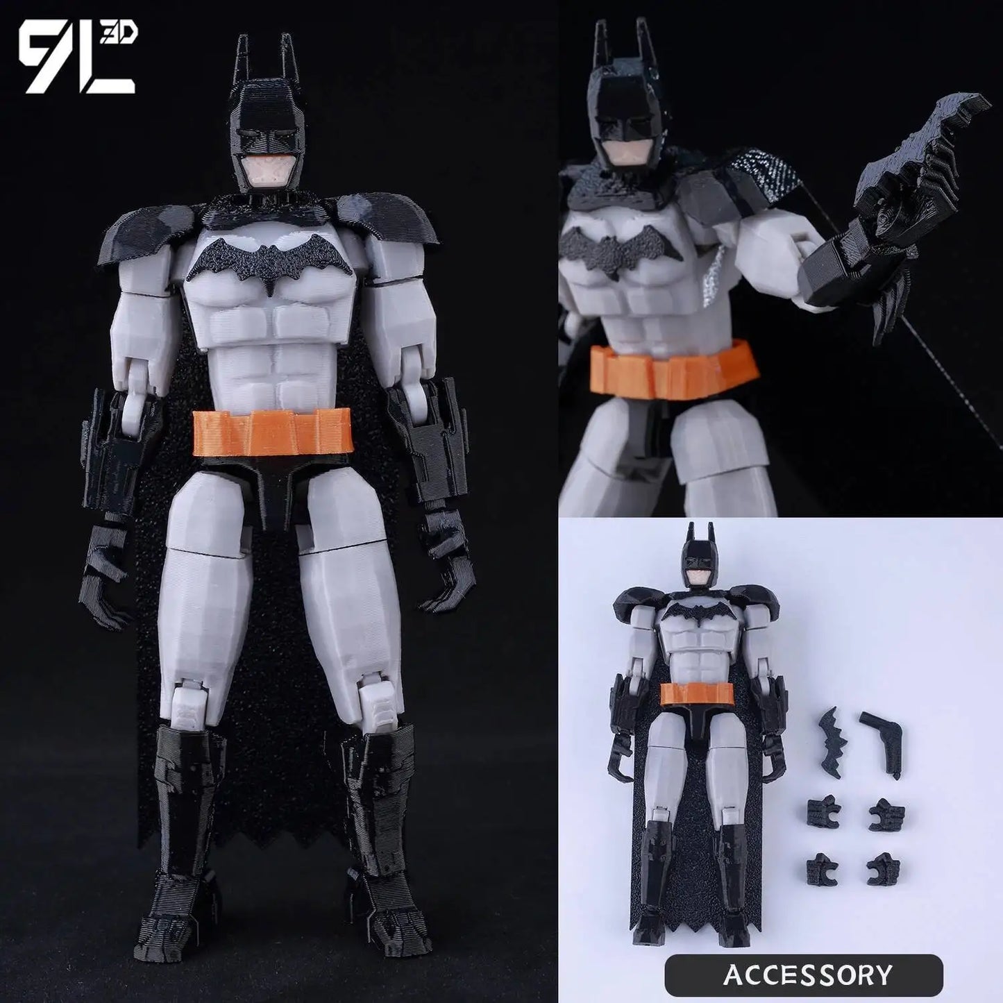LUCKY13 Titan13 Multi-Joint Superhero Collectible Figure