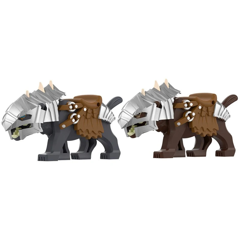 MOC Farm Zoo Animal Building Blocks Kids Toys