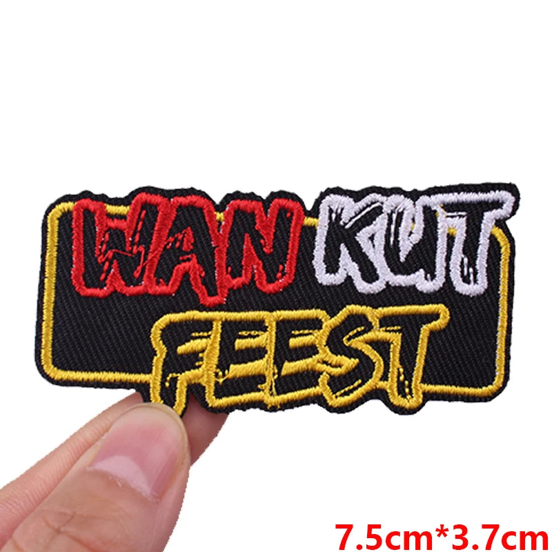 Netherland Embroidery Patches Netherland Carnival Patch Iron On Patches For Clothing