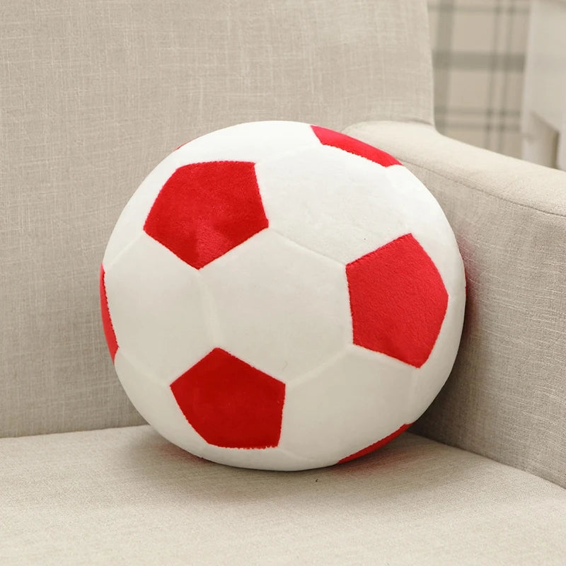 Cute Football Plush Doll – Soft Soccer Ball Toy