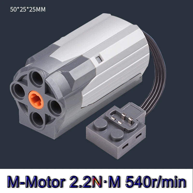 Technical Electronic Building Block MOC Refit Accessories Micro-motor RC Power Functions Parts