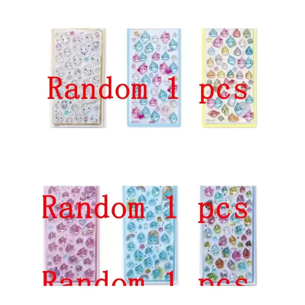 Kawaii Tamagotchi Stickers Cartoon Creative Transparent Sticker