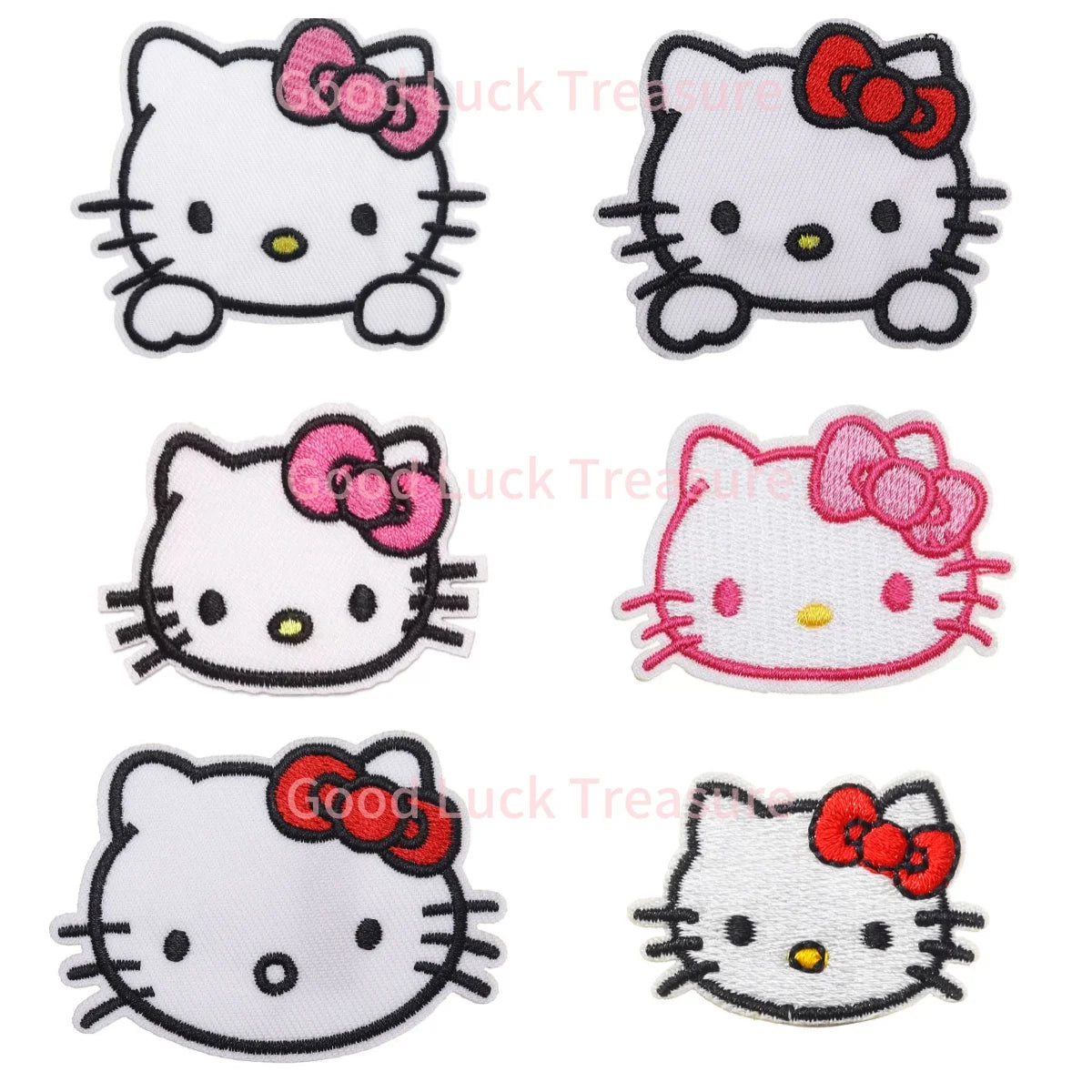 Sanrio Kawaii Embroideried Iron on Patches