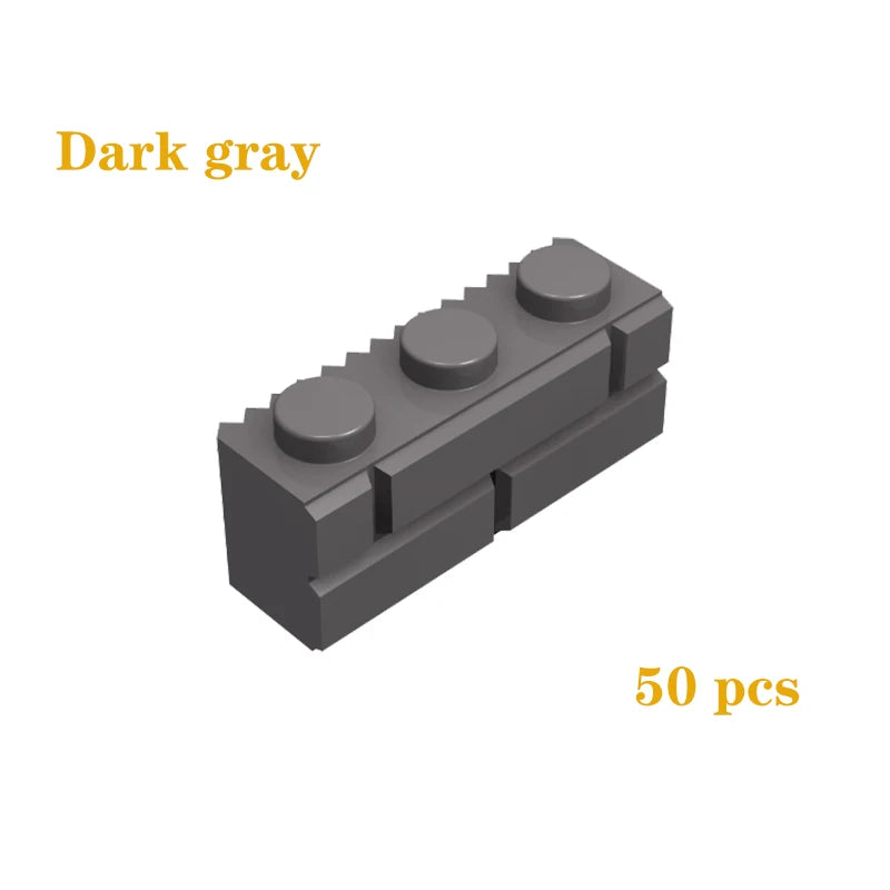 Building Blocks Figures City MOC Thick Wall Bricks Educational Creative Toys for Children