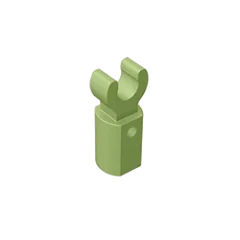 Bar Holder with Clip Compatible Educational Building Blocks Technical