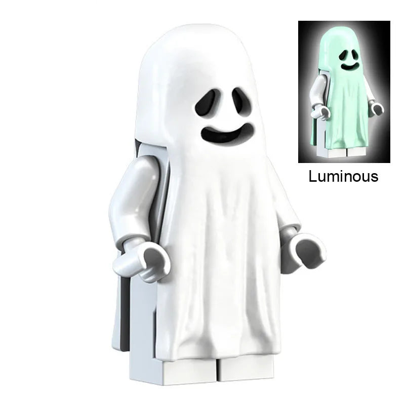 4Pcs/Set The Horrible Movie Dustin Mike Vecna Will Eleven Model Figure Blocks Construction Bricks Toys