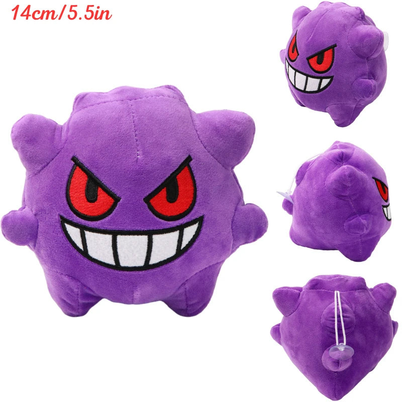 Kawaii Pokemon Gengar Gastly Haunter Ditto Soft Plush Toys