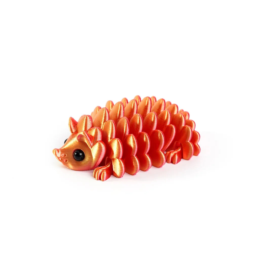 3D Printed Hedgehog Figurine - Versatile Indoor & Outdoor Home Desk Decor