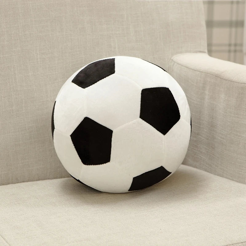 Cute Football Plush Doll – Soft Soccer Ball Toy