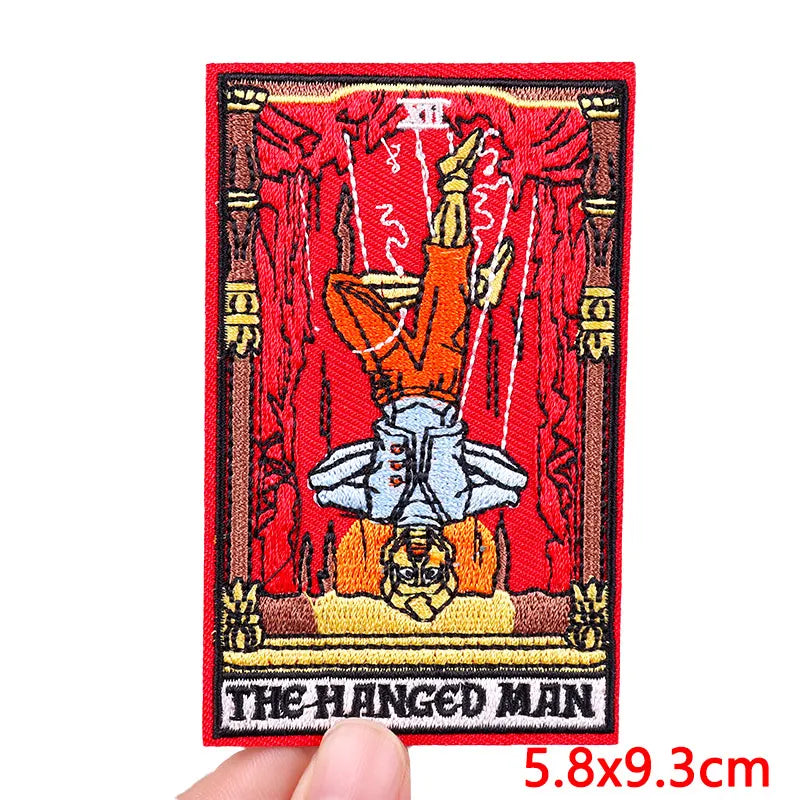 Rose Skull Embroidery Patch Punk Skull Patch Jackets Backpack Hats Sew DIY Iron On Patches For Clothing