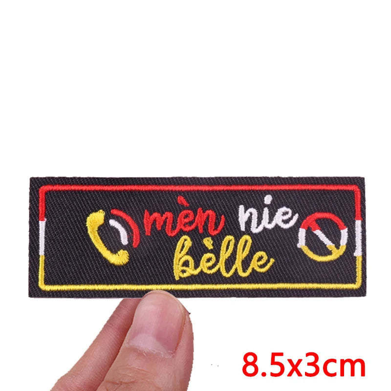 Netherland Embroidery Patches Netherland Carnival Patch Iron On Patches For Clothing