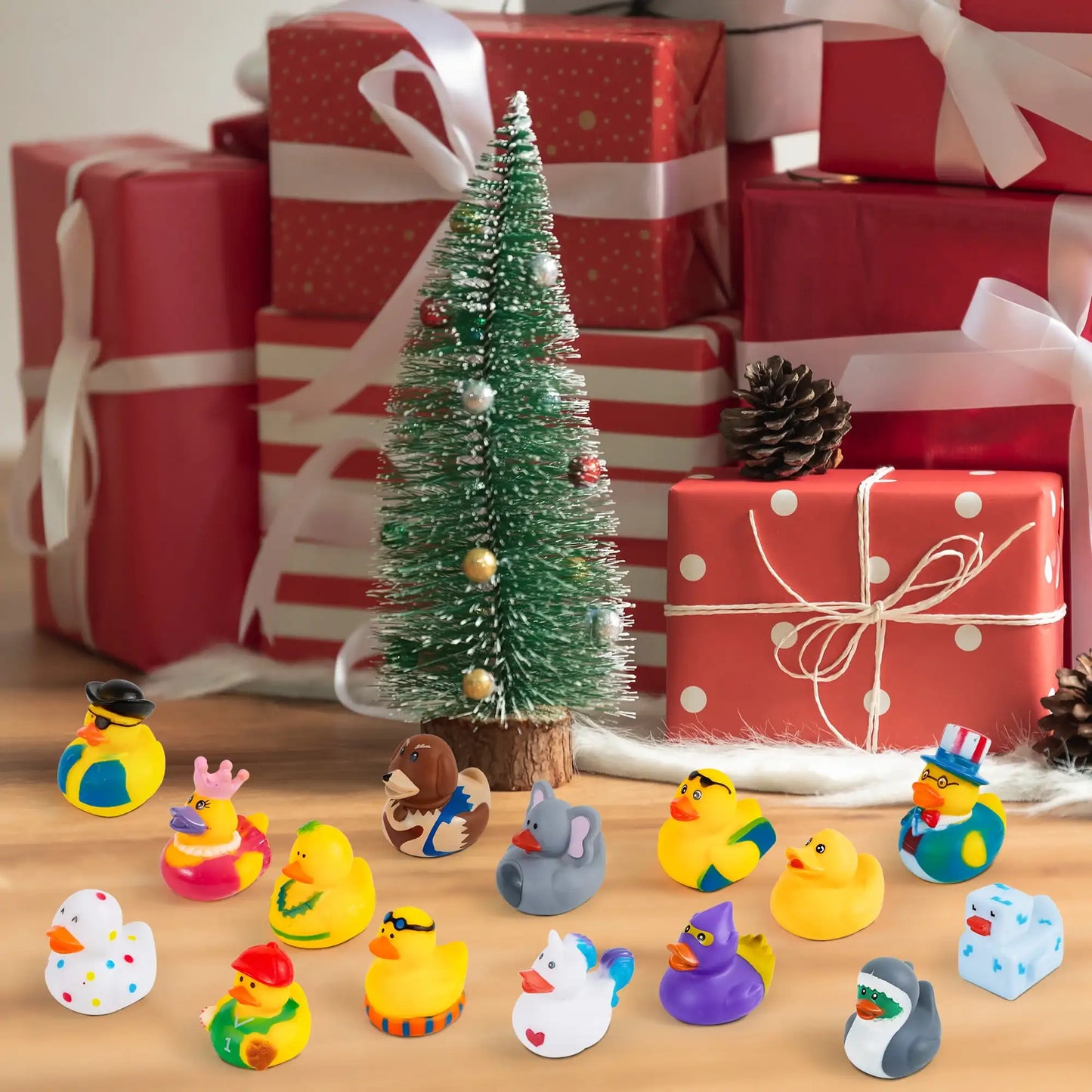 Rubber Ducks Random Assortment Mini Rubber Duckie Toys for Kids