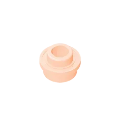 Round 1X1 W. Through Hole Compatible Children's DIY Educational Building Blocks