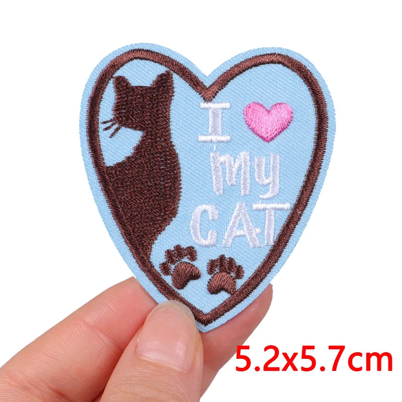 Cartoon/Food Patch Small Animal Embroidery Patches On Clothes DIY Iron On Patches For Clothing