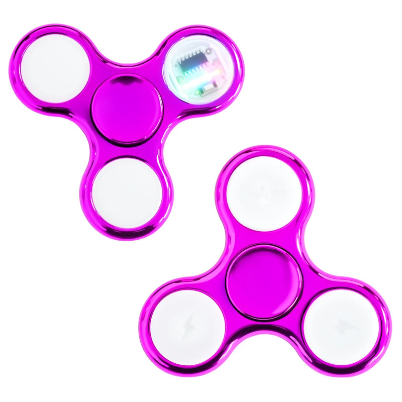 Fun Luminous LED Light Creative Fidget Spinner Hand Top Spinners